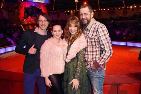 Benjamin Corba Dagmar Habermeier Cornelia Corba and Manfred May at the premiere of the 3 Winter Program 2018 of the Circus Krone in Kronebau Munich 01 03 2018 Foto:xP.xSchönbergerx xFuturexImage