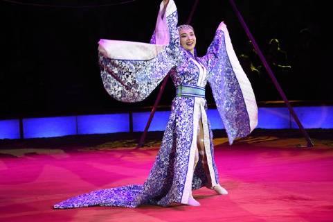 Huang Yang at the premiere of the 3 Winter Program 2018 of Circus Krone in Kronebau Munich 01 03 2018 Foto:xP.xSchönbergerx xFuturexImage