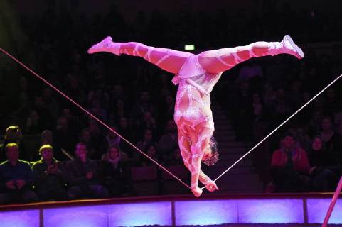 Huang Yang at the premiere of the 3 Winter Program 2018 of Circus Krone in Kronebau Munich 01 03 2018 Foto:xP.xSchönbergerx xFuturexImage
