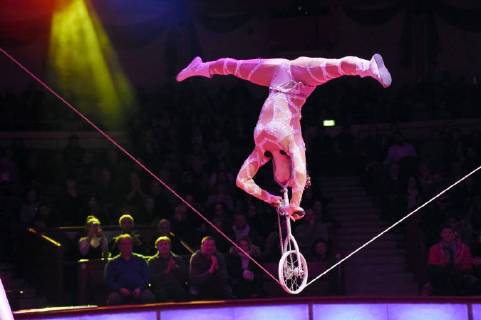 Huang Yang at the premiere of the 3 Winter Program 2018 of Circus Krone in Kronebau Munich 01 03 2018 Foto:xP.xSchönbergerx xFuturexImage