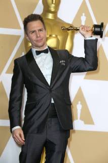 American actor Sam Rockwell wins the Oscar for an Actor In A Supporting Role for Three Billboards Outside Ebbing, Missouri during the 90th Annual Academy Awards (Oscars) at Hollywood & Highland Centre in California. MARCH 4th 2018 © Trevor Adams  MTXx18423