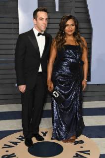 March 4, 2018 - Los Angeles, CA, U.S. - 04 March 2018 - Los Angeles, California - Mindy Kaling, BJ Novak.. 2018 Vanity Fair Oscar Party following the 90th Academy Awards held at the Wallis Annenberg Center for the Performing Arts. Photo Credit: AdMedia Los Angeles U.S. - ZUMAa123 20180304_zaa_a123_115 Copyright: xBirdiexThompsonx