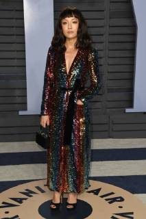 March 4, 2018 - Los Angeles, CA, U.S. - 04 March 2018 - Los Angeles, California - Constance Wu. 2018 Vanity Fair Oscar Party following the 90th Academy Awards held at the Wallis Annenberg Center for the Performing Arts. Photo Credit: AdMedia Los Angeles U.S. - ZUMAa123 20180304_zaa_a123_231 Copyright: xBirdiexThompsonx