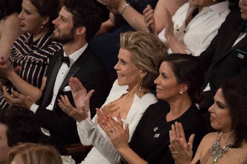 Jane Fonda during the live ABC Telecast of The 90th OscarsÂ® at the DolbyÂ® Theatre in Hollywood, CA on Sunday, March 4, 2018.  Copyright: xScottxDiussax 33546_352PLX
