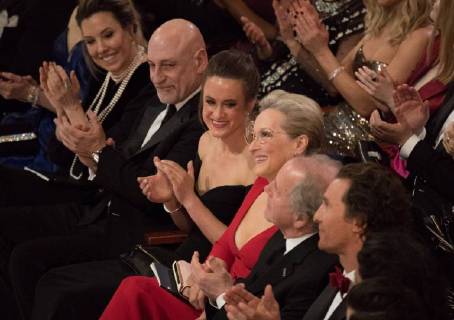 Meryl Streep during the live ABC Telecast of The 90th OscarsÂ® at the DolbyÂ® Theatre in Hollywood, CA on Sunday, March 4, 2018.  Copyright: xScottxDiussax 33546_355PLX
