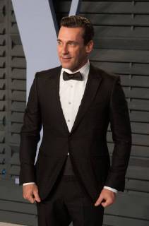 March 4, 2018 - Beverly Hills, California, U.S - Jon Hamm on the red carpet of the 2018 Vanity Fair Oscar Party held at the Wallis Annenberg Center in Beverly Hills, California on Sunday March 4, 2018. Beverly Hills U.S. - ZUMAp124 20180304_zaa_p124_075 Copyright: xJavierxRojasx