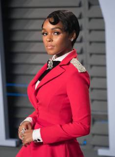 March 4, 2018 - Beverly Hills, California, U.S - Actress Janelle Monae on the red carpet of the 2018 Vanity Fair Oscar Party held at the Wallis Annenberg Center in Beverly Hills, California on Sunday March 4, 2018. Beverly Hills U.S. - ZUMAp124 20180304_zaa_p124_114 Copyright: xJavierxRojasx