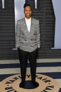 March 4, 2018 - Los Angeles, CA, U.S. - 04 March 2018 - Los Angeles, California - Lena Waithe. 2018 Vanity Fair Oscar Party following the 90th Academy Awards held at the Wallis Annenberg Center for the Performing Arts. Photo Credit: AdMedia Los Angeles U.S. - ZUMAa123 20180304_zaa_a123_485 Copyright: xBirdiexThompsonx