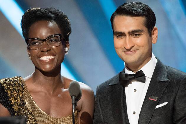 Lupita Nyong o and Kumail Nanjiani present the Oscar for achievement in production design during the live ABC Telecast of The 90th OscarsÂ® at the DolbyÂ® Theatre in Hollywood, CA on Sunday, March 4, 2018.  Copyright: xAaronxPoolex 33546_405PLX