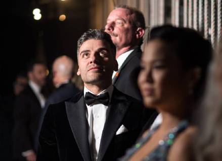 Oscar Isaac backstage during the live ABC Telecast of the 90th OscarsÂ® at the DolbyÂ® Theatre in Hollywood, CA on Sunday, March 4, 2018.  Copyright: xMattxPetitx 33546_458PLX