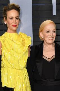 March 4, 2018 - Los Angeles, CA, U.S. - 04 March 2018 - Los Angeles, California - Sarah Paulson, Holland Taylor. 2018 Vanity Fair Oscar Party following the 90th Academy Awards held at the Wallis Annenberg Center for the Performing Arts. Photo Credit: AdMedia Los Angeles U.S. - ZUMAa123 20180304_zaa_a123_453 Copyright: xBirdiexThompsonx