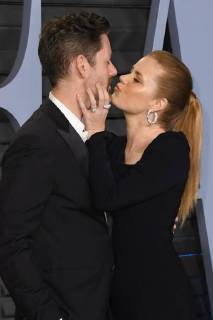 March 4, 2018 - Los Angeles, CA, U.S. - 04 March 2018 - Los Angeles, California - Darren Le Gallo, Amy Adams. 2018 Vanity Fair Oscar Party following the 90th Academy Awards held at the Wallis Annenberg Center for the Performing Arts. Photo Credit: AdMedia Los Angeles U.S. - ZUMAa123 20180304_zaa_a123_445 Copyright: xBirdiexThompsonx