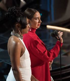 Tiffany Haddish and Maya Rudolph present during the live ABC Telecast of The 90th OscarsÂ® at the DolbyÂ® Theatre in Hollywood, CA on Sunday, March 4, 2018.  Copyright: xScottxDiussax 33546_506PLX