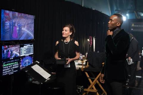 Mahershala Ali backstage during the live ABC Telecast of The 90th OscarsÂ® at the DolbyÂ® Theatre in Hollywood, CA on Sunday, March 4, 2018.  Copyright: xMattxSaylesx 33546_521PLX