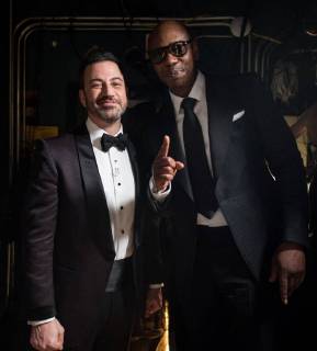 Jimmy Kimmel and Dave Chapelle pose backstage during the live ABC Telecast of The 90th OscarsÂ® at the DolbyÂ® Theatre in Hollywood, CA on Sunday, March 4, 2018.  Copyright: xMattxPetitx 33546_529PLX