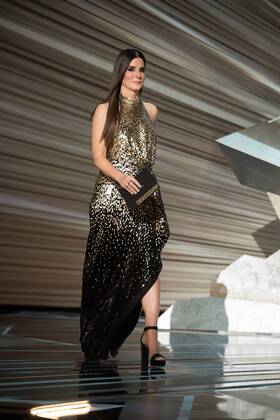 Sandra Bullock presents the Oscar for achievement in cinematography during the live ABC Telecast of The 90th OscarsÂ® at the DolbyÂ® Theatre in Hollywood, CA on Sunday, March 4, 2018.  Copyright: xAaronxPoolex 33546_590PLX