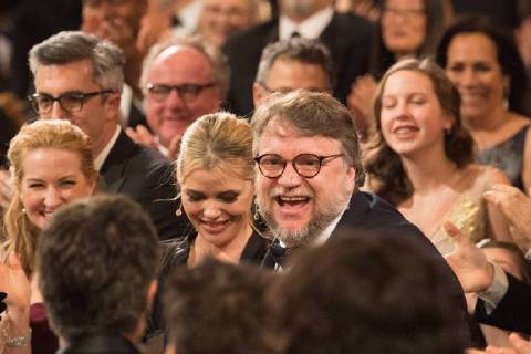 March 4, 2018 - Hollywood, California, U.S. - Oscar winner Guillermo del Toro during the live ABC Telecast of The 90th Oscars at the Dolby Theatre in Hollywood. Hollywood U.S. - ZUMAz03_ 20180304_shf_z03_815 Copyright: xPhilxMcCartenx