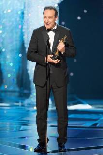 March 4, 2018 - Hollywood, California, U.S. - Alexandre Desplat accepts the Oscar for achievement in music written for motion pictures (original score) for work on The Shape of Water during the live ABC Telecast of The 90th Oscars at the Dolby Theatre in Hollywood. Hollywood U.S. - ZUMAz03_ 20180304_shf_z03_827 Copyright: xAaronxPoolex