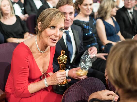 Oscar winner for performance by an Actress in a Supporting Role, Allison Janney, at the 90th OscarsÂ® at the DolbyÂ® Theatre in Hollywood, CA on Sunday, March 4, 2018.  Copyright: xToddxWawrychukx 33546_556PLX