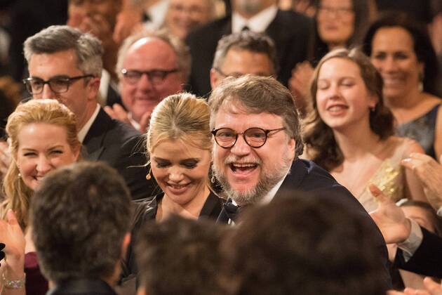 Oscar winner Guillermo del Toro during the live ABC Telecast of The 90th OscarsÂ® at the DolbyÂ® Theatre in Hollywood, CA on Sunday, March 4, 2018.  Copyright: xPhilxMcCartenx 33546_594PLX