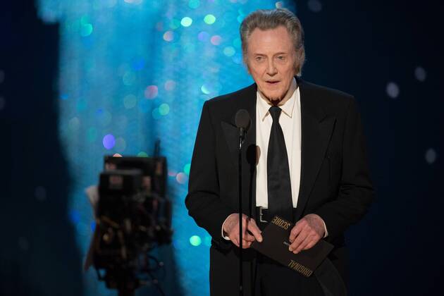 Christopher Walken presents the Oscar for achievement in music written for motion pictures (Original score) during the live ABC Telecast of The 90th OscarsÂ® at the DolbyÂ® Theatre in Hollywood, CA on Sunday, March 4, 2018.  Copyright: xAaronxPoolex 33546_604PLX