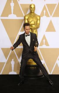 HOLLYWOOD, CA - MARCH 4: Sam Rockwell, in the press room at the 90th Academy Awards at the Dolby Theatre in Hollywood, California on March 4, 2018. Copyright: xFayexSadoux