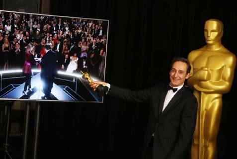 HOLLYWOOD, CA - MARCH 4: Alexandre Desplat, in the press room at the 90th Academy Awards at the Dolby Theatre in Hollywood, California on March 4, 2018. Copyright: xFayexSadoux