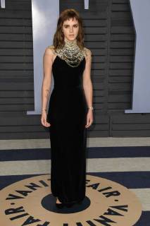 Oscars 2018 - Emma Watson mit Protest-Tattoo March 4, 2018 - Los Angeles, CA, U.S. - 04 March 2018 - Los Angeles, California - Emma Watson. 2018 Vanity Fair Oscar Party following the 90th Academy Awards held at the Wallis Annenberg Center for the Performing Arts. Photo Credit: AdMedia Los Angeles U.S. - ZUMAa123 20180304_zaa_a123_1321 Copyright: xBirdiexThompsonx