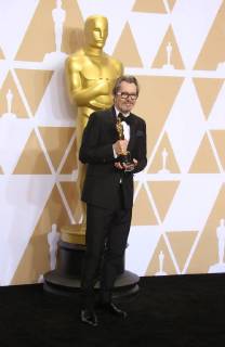 HOLLYWOOD, CA - MARCH 4: Gary Oldman, in the press room at the 90th Academy Awards at the Dolby Theatre in Hollywood, California on March 4, 2018. Copyright: xFayexSadoux