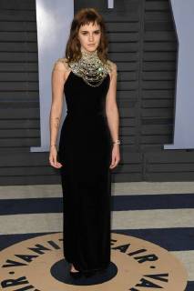 2018 Vanity Fair Oscar Party a Los Angeles. 04 March 2018 - Los Angeles, California - Emma Watson. 2018 Vanity Fair Oscar Party following the 90th Academy Awards held at the Wallis Annenberg Center for the Performing Arts. Photo Credit: Birdie Thompson AdMedia 224702 2018-03-04 CA Los Angeles Etats-Unis  Copyright: xBirdiexThompson AdMediax STAR_224702_227