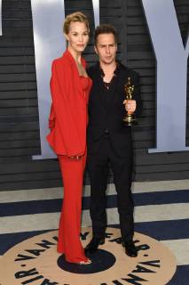 2018 Vanity Fair Oscar Party a Los Angeles. 04 March 2018 - Los Angeles, California - Leslie Bibb, Sam Rockwell. 2018 Vanity Fair Oscar Party following the 90th Academy Awards held at the Wallis Annenberg Center for the Performing Arts. Photo Credit: Birdie Thompson AdMedia 224702 2018-03-04 CA Los Angeles Etats-Unis  Copyright: xAdMediax STAR_224702_257