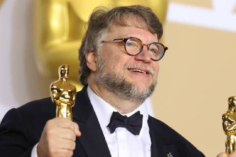 HOLLYWOOD, CA - MARCH 4: Guillermo del Toro, in the press room at the 90th Academy Awards at the Dolby Theatre in Hollywood, California on March 4, 2018. Copyright: xFayexSadoux