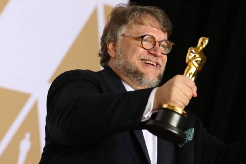 HOLLYWOOD, CA - MARCH 4: Guillermo del Toro, in the press room at the 90th Academy Awards at the Dolby Theatre in Hollywood, California on March 4, 2018. Copyright: xFayexSadoux