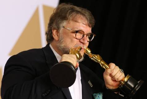 HOLLYWOOD, CA - MARCH 4: Guillermo del Toro, in the press room at the 90th Academy Awards at the Dolby Theatre in Hollywood, California on March 4, 2018. Copyright: xFayexSadoux