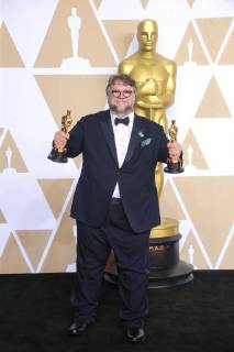 Guillermo del Toro the director and winner of the Photocall winner at the Academy Awards 90 Academy Awards on 4 3 2018 in the Hollywood Press Room 90th Annual Academy Awards Press Room winner Photocall