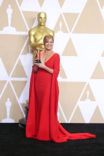 Allison Janney the actress and winner of Photocall winner at the Academy Awards 90 Academy Awards on 4 3 2018 at the Hollywood Press Room 90th Annual Academy Awards Press Room winner Photocall