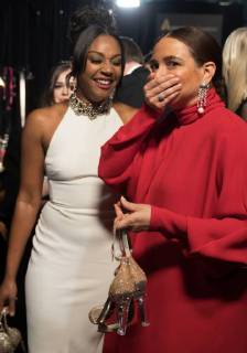 Tiffany Haddish and Maya Rudolph backstage during the live ABC Telecast of The 90th OscarsÂ® at the DolbyÂ® Theatre in Hollywood, CA on Sunday, March 4, 2018.  Copyright: xMattxSaylesx 33546_752PLX