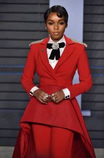 Janelle Monae arrives for the Vanity Fair Oscar Party at the Wallis Annenberg Center for the Performing Arts in Beverly Hills, California on March 4, 2018.  LAP201803043061 CHRISTINExCHEW