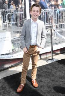 March 17, 2018 - Hollywood, CA, U.S. - 17 March 2018 - Hollywood, California - Parker Bates. IMAX Original Film Pandas Los Angeles Premiere held at IMAX TCL Theatre. Photo Credit: AdMedia Hollywood U.S. - ZUMAa123 20180317_zaa_a123_049 Copyright: xBirdiexThompsonx