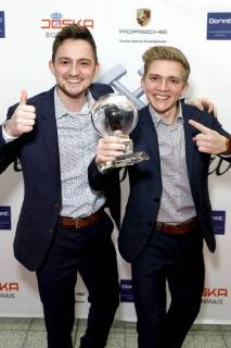 Thomas Danninger and Markus Danninger Two-channel sound at the 13th Steiger Awards ceremony in the Alte Kaue of the Hansemann Dortmund colliery 17 03 2018 Foto:xC.xHardtx xFuturexImage