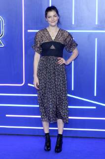 English actress Amber Anderson attends the European Premiere of Ready Player One at Vue West End in London. MARCH 19th 2018  MESx18643