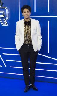 Ready Player One - European film premiere London, UK. Win Morisaki at Ready Player One - European film premiere at the Vue West End, Leicester Square, London on Monday 19 March 2018. LMK386-J1758-200318 