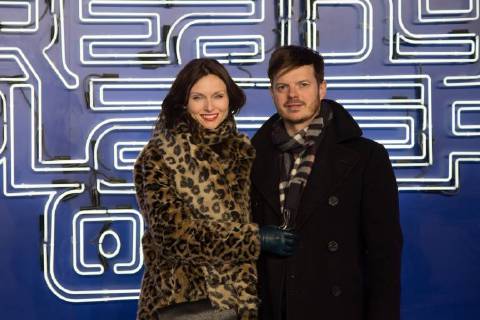 March 19, 2018 - London, United Kingdom of Great Britain and Northern Ireland - Sophie Ellis-Bextor and Richard Jones arriving at the European premiere of Ready Player One at the Vue West End on March 19, 2018 in London, England London United Kingdom of Great Britain and Northern Ireland  - ZUMAny1_ 20180319_zaf_ny1_253 Copyright: xFamousx