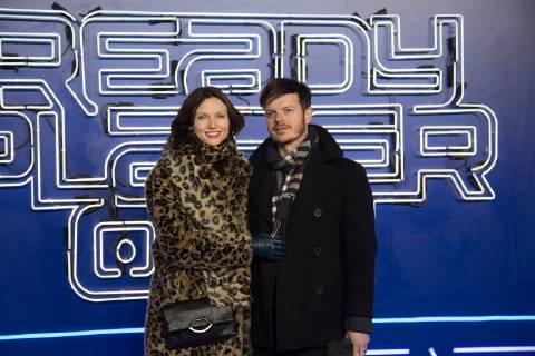March 19, 2018 - London, United Kingdom of Great Britain and Northern Ireland - Sophie Ellis-Bextor and Richard Jones arriving at the European premiere of Ready Player One at the Vue West End on March 19, 2018 in London, England London United Kingdom of Great Britain and Northern Ireland  - ZUMAny1_ 20180319_zaf_ny1_255 Copyright: xFamousx