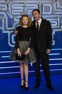 March 19, 2018 - London, United Kingdom of Great Britain and Northern Ireland - Becky Ineson and Ralph Ineson arriving at the European premiere of Ready Player One at the Vue West End on March 19, 2018 in London, England London United Kingdom of Great Britain and Northern Ireland  - ZUMAny1_ 20180319_zaf_ny1_261 Copyright: xFamousx