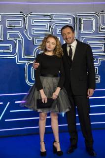 March 19, 2018 - London, United Kingdom of Great Britain and Northern Ireland - Becky Ineson and Ralph Ineson arriving at the European premiere of Ready Player One at the Vue West End on March 19, 2018 in London, England London United Kingdom of Great Britain and Northern Ireland  - ZUMAny1_ 20180319_zaf_ny1_263 Copyright: xFamousx