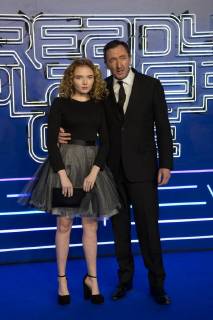 March 19, 2018 - London, United Kingdom of Great Britain and Northern Ireland - Becky Ineson and Ralph Ineson arriving at the European premiere of Ready Player One at the Vue West End on March 19, 2018 in London, England London United Kingdom of Great Britain and Northern Ireland  - ZUMAny1_ 20180319_zaf_ny1_264 Copyright: xFamousx