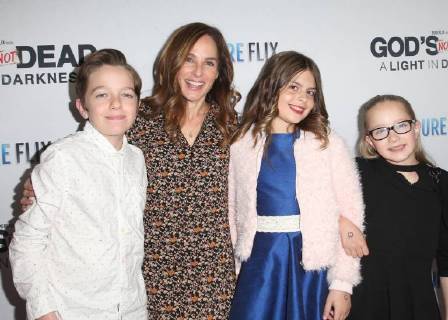 HOLLYWOOD, CA - MARCH 20: Jodi Harris, Cindy Harris, Guests, at the God s Not Dead: A Light in Darkness premiere at American Cinematheque s Egyptian Theatre on March 20, 2018 in Hollywood, California. Copyright: xFayexSadoux