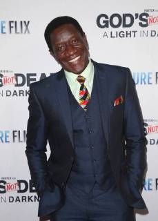 HOLLYWOOD, CA - MARCH 20: Benjamin A. Onyango, at the God s Not Dead: A Light in Darkness premiere at American Cinematheque s Egyptian Theatre on March 20, 2018 in Hollywood, California. Copyright: xFayexSadoux