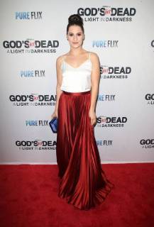 HOLLYWOOD, CA - MARCH 20: Gianna Simone, at the God s Not Dead: A Light in Darkness premiere at American Cinematheque s Egyptian Theatre on March 20, 2018 in Hollywood, California. Copyright: xFayexSadoux